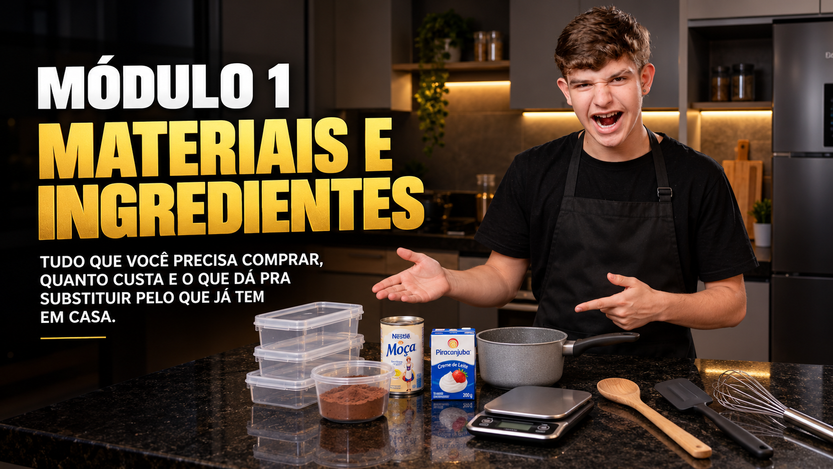 Vídeo aula do curso de brigadeiro 4